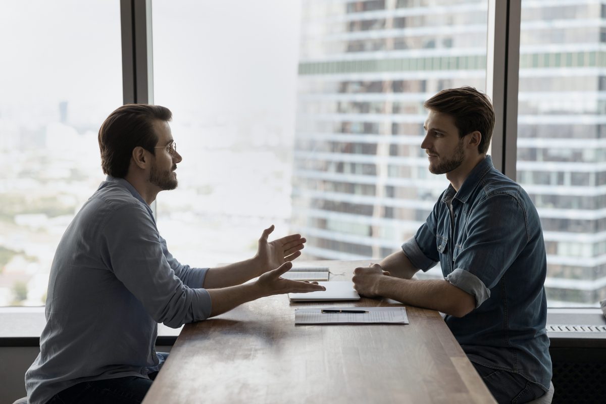 Coaching-Gespräch zu zweit